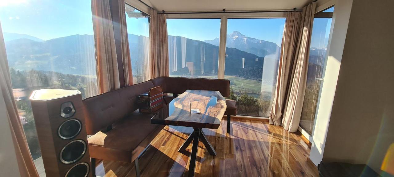 Bergvilla mit Seeblick - Mondsee Innerschwand Exterior foto